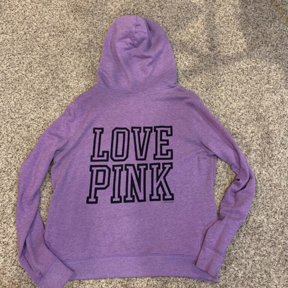 PINK Quarter-Zip Hoodie - Picture 2 of 2